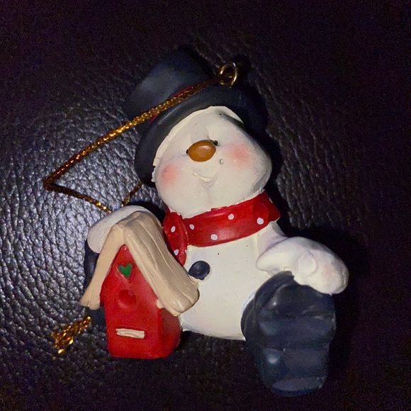 Snowman Christmas tree ornaments- set of three - Picture 2 of 4